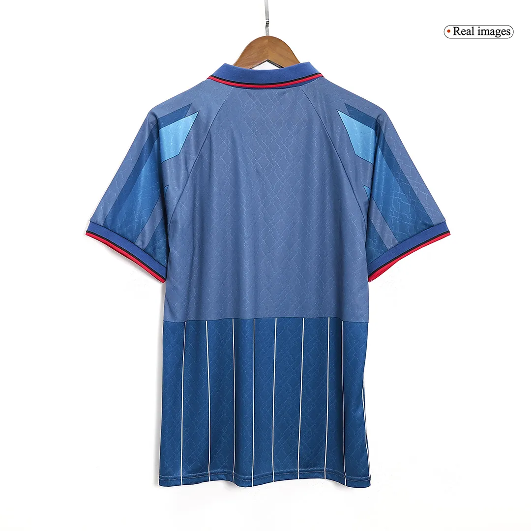 AC Milan 1995-96 Fourth Shirt in blue, light blue view 3