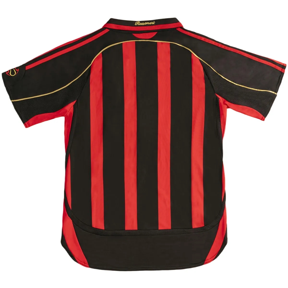 AC Milan 2006-07 Home Shirt in red, black view 2