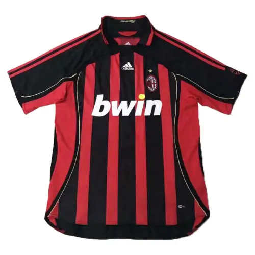 AC Milan 2006-07 Home Shirt – Kaká 22 in red, black view 2