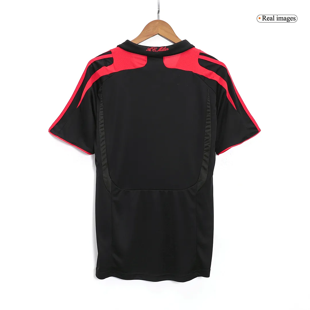 AC Milan 2007-08 Third Shirt in black, red view 3