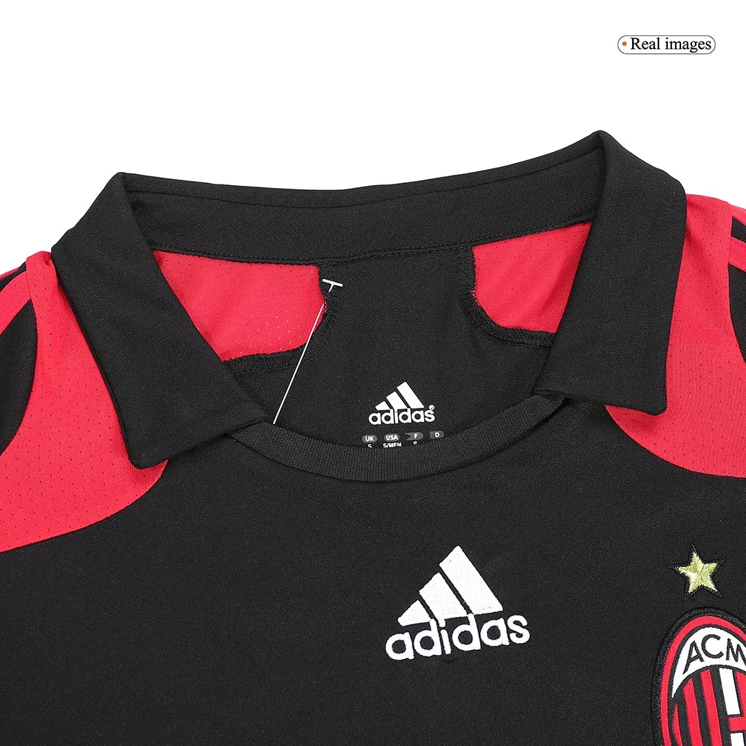 AC Milan 2007-08 Third Shirt in black, red view 4