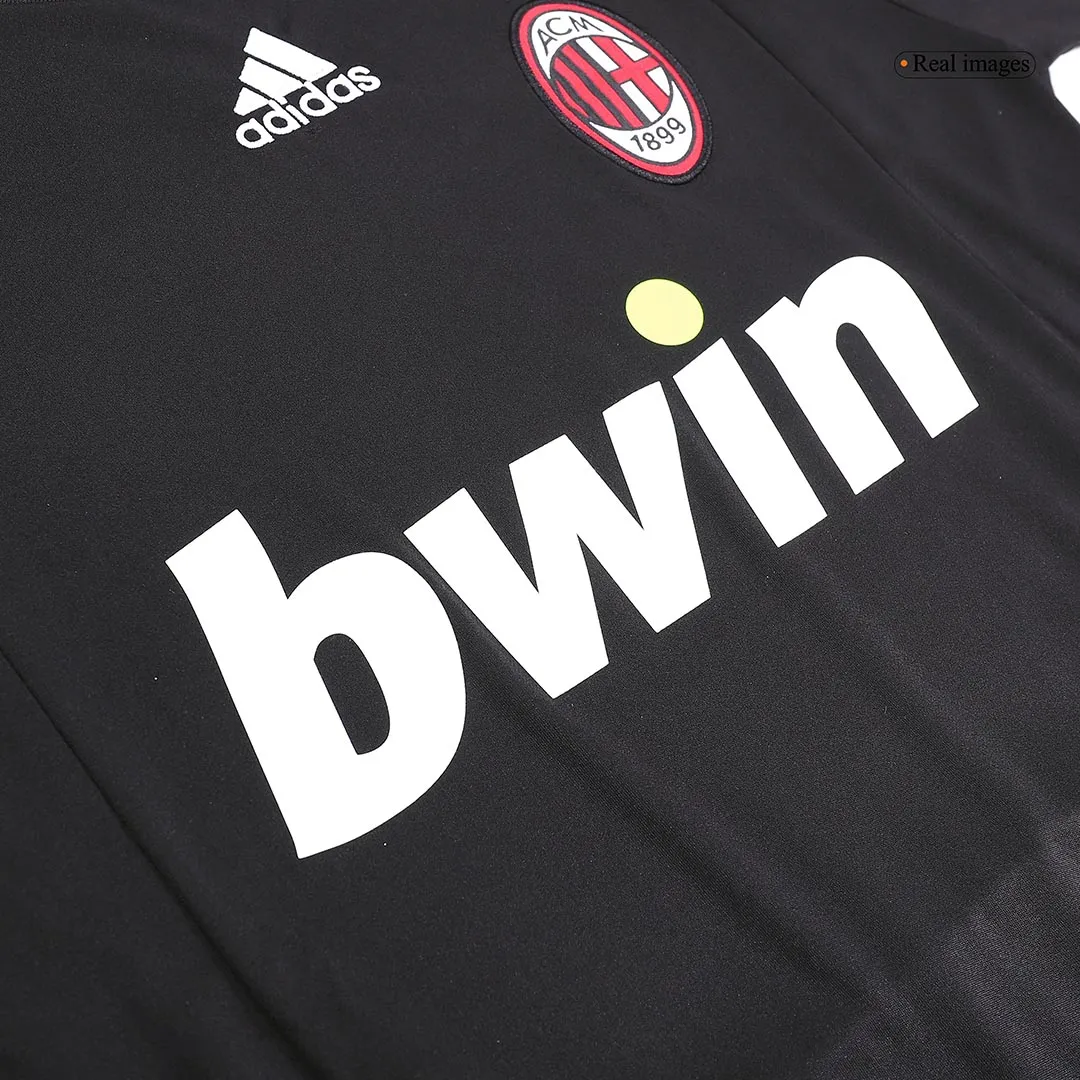 AC Milan 2007-08 Third Shirt in black, red view 5