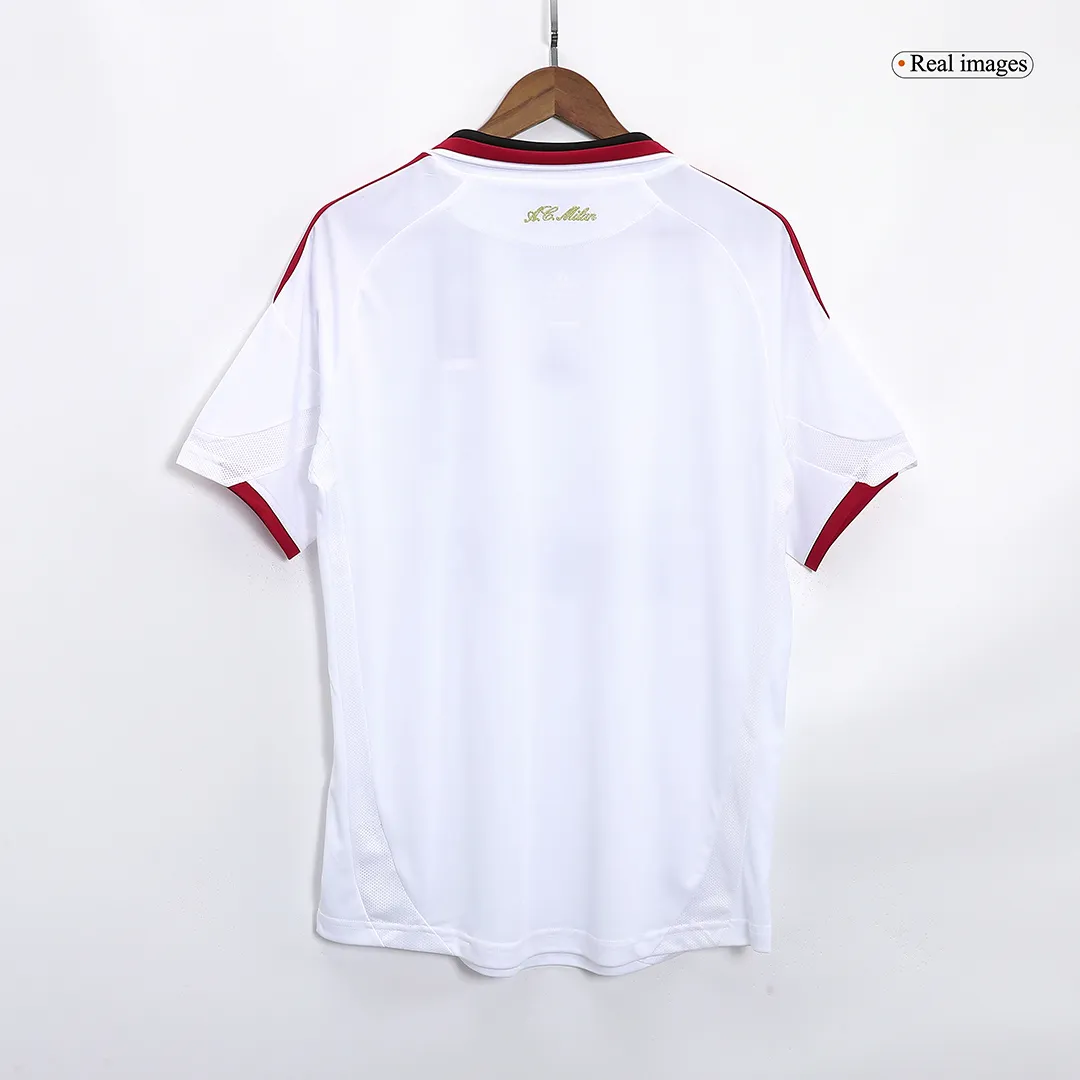 AC Milan 2009-10 Away Shirt in white, red, black view 4