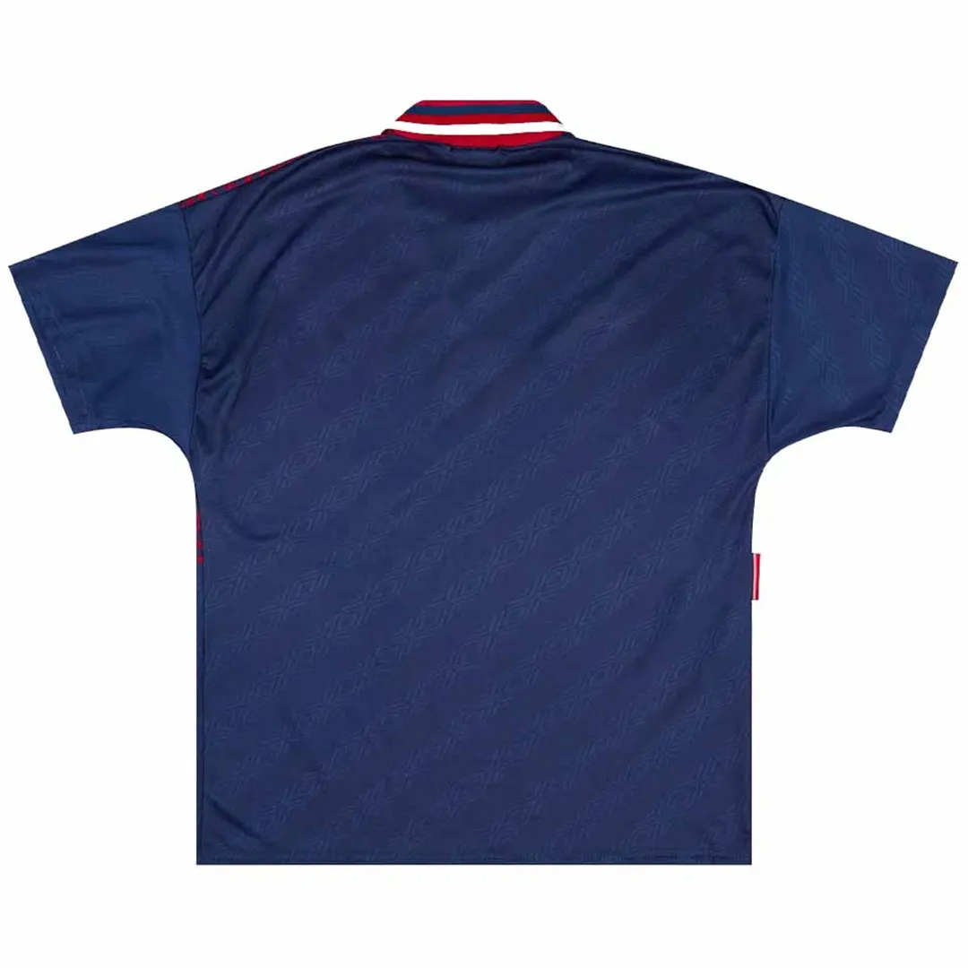 Ajax 1994-95 Away Shirt in navy, red view 2