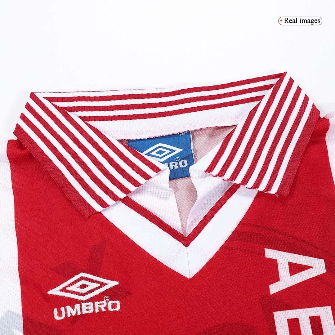 Ajax 1995-96 Home Shirt in red, white view 5