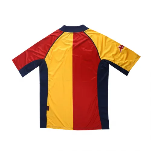 AS Roma 2001-02 Champions League Home Shirt in red, orange view 2