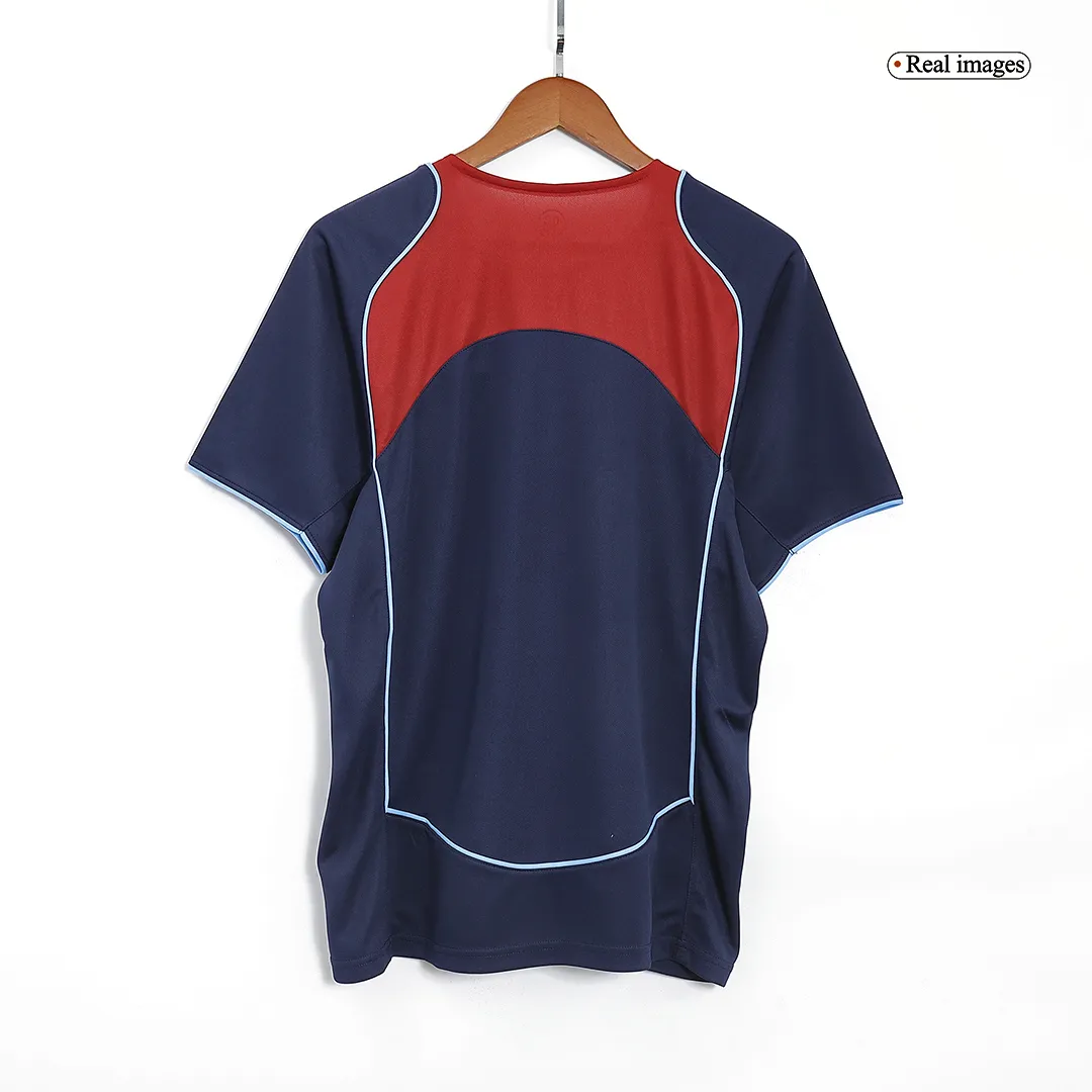 Atlético Madrid 2004-05 Spider-Man Away Shirt in navy, red, light blue view 4
