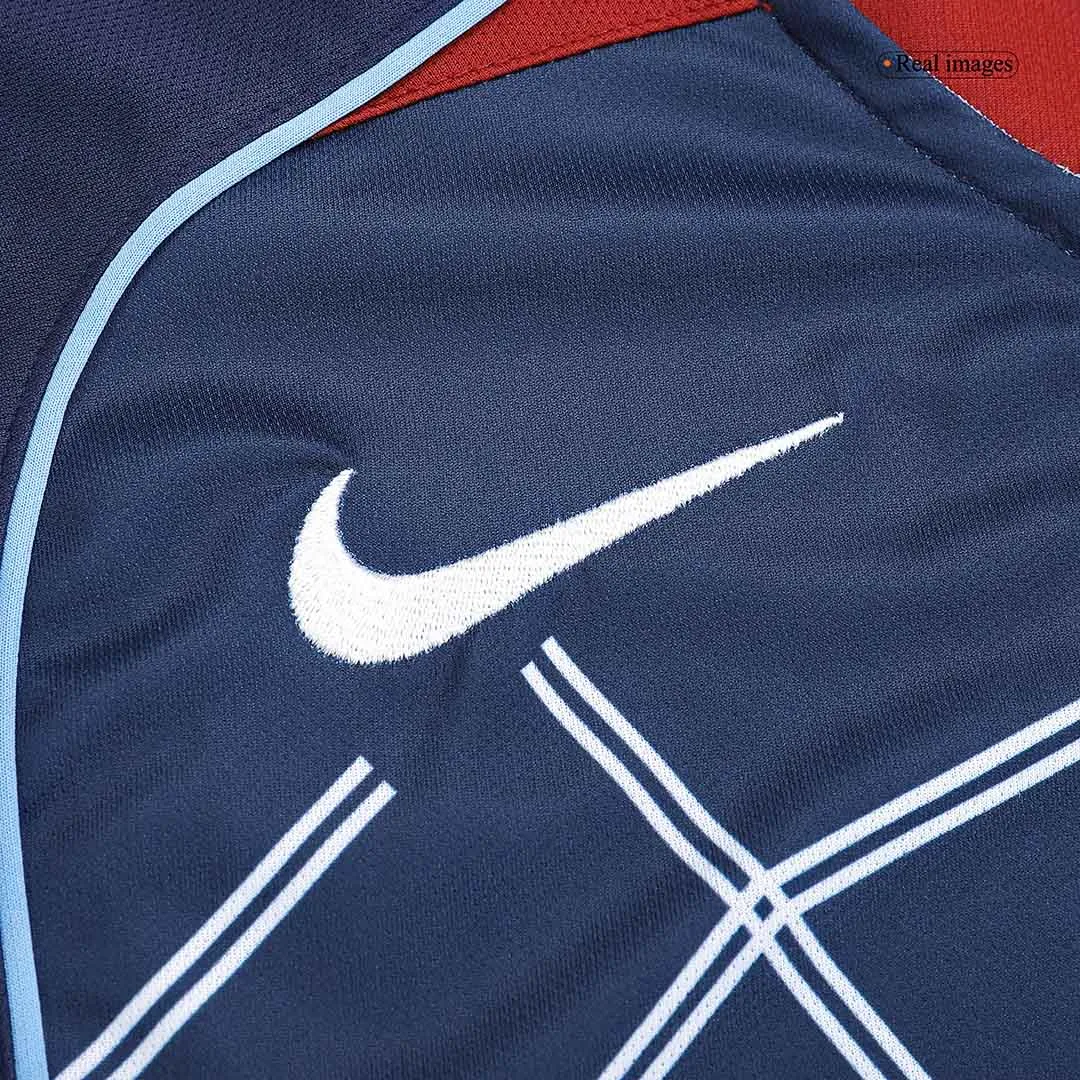 Atlético Madrid 2004-05 Spider-Man Away Shirt in navy, red, light blue view 5