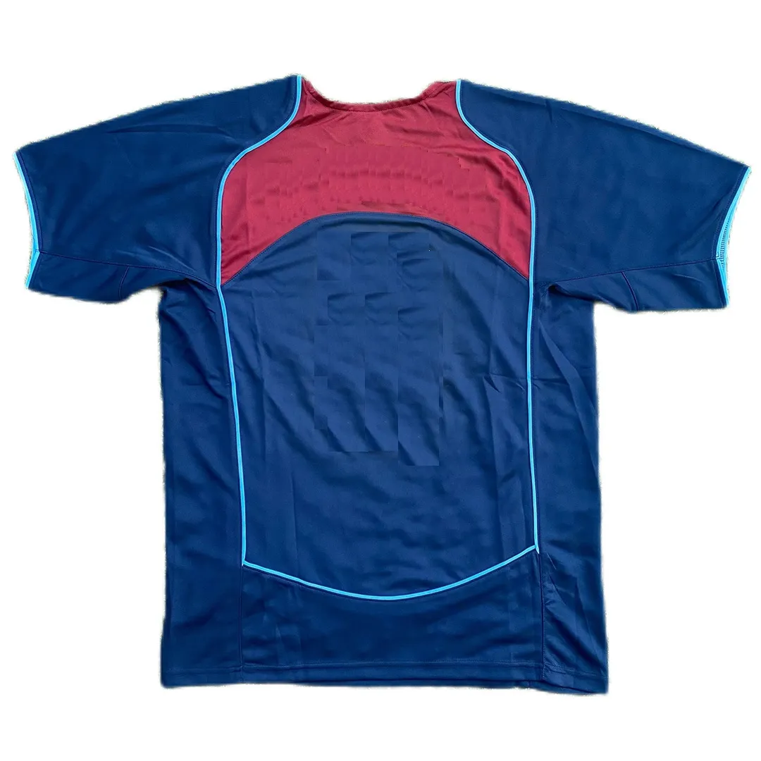 Atlético Madrid 2004-05 Spider-Man Away Shirt – Torres 9 in navy, red, light blue view 3