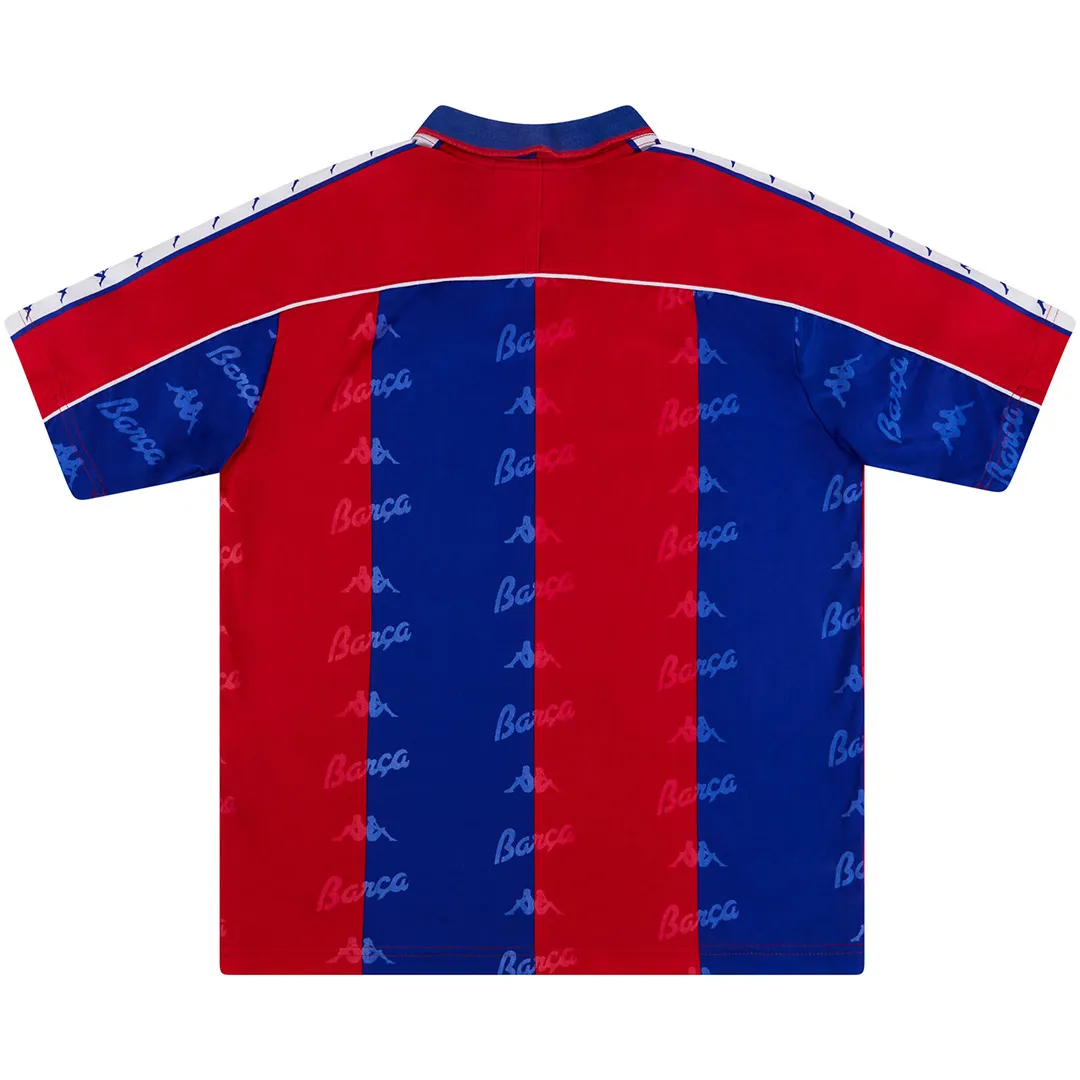 Barcelona 1992-95 Home Shirt in blue, red view 2