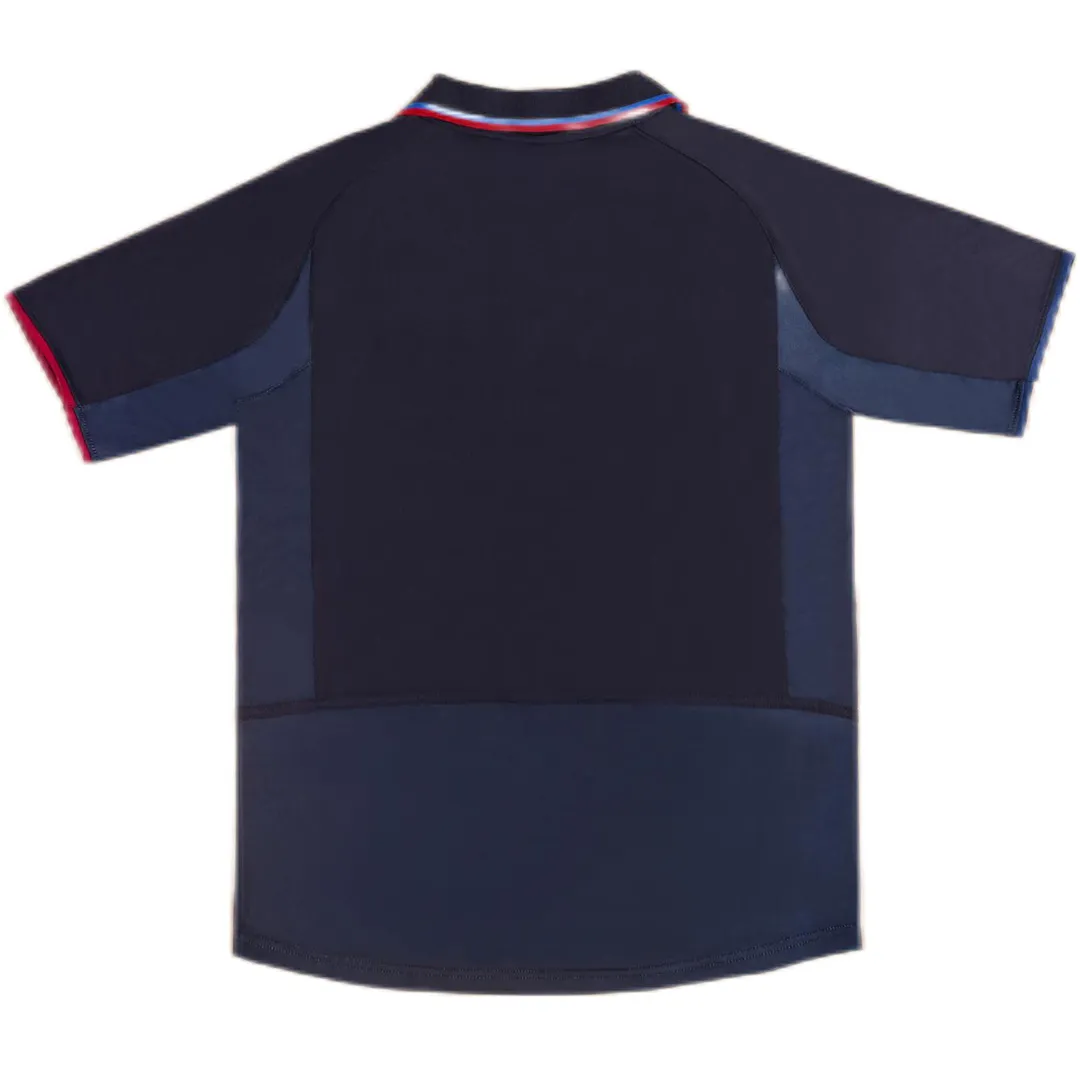 Barcelona 2002-03 Third Shirt in navy, blue, red view 2