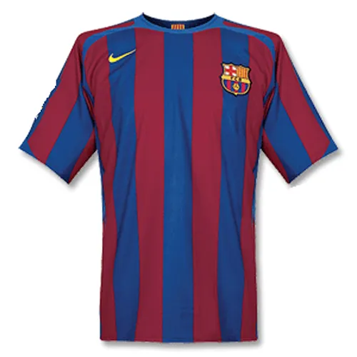 Barcelona 2006 Champions League Final Shirt in blue, red view 2