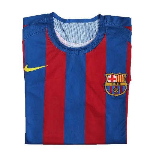 Barcelona 2006 Champions League Final Shirt in blue, red view 4