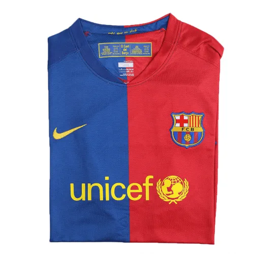Barcelona 2009 Champions League Final Shirt in blue, red view 2