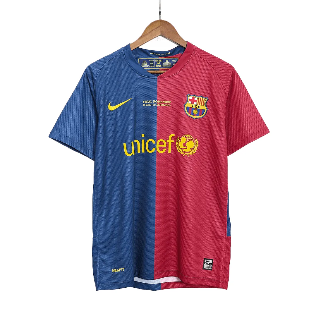Barcelona 2009 Champions League Final Shirt in blue, red view 4