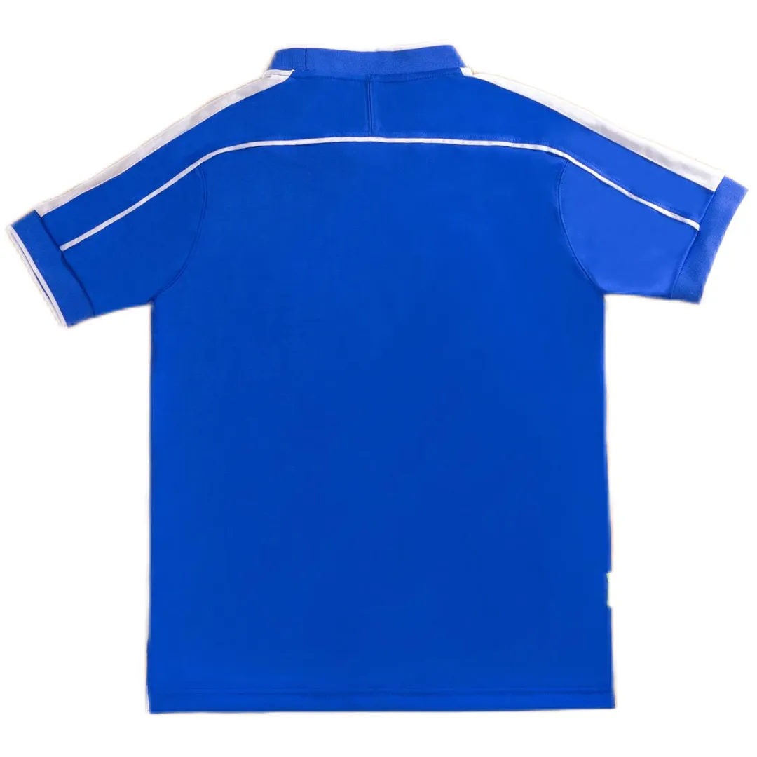 Brazil 1998 World Cup Away Shirt – Ronaldo 9 in blue, white view 4