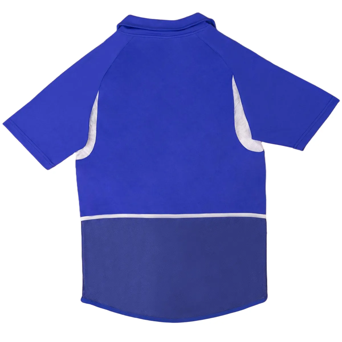 Brazil 2002 World Cup Away Shirt – Ronaldo 9 in blue, white view 4