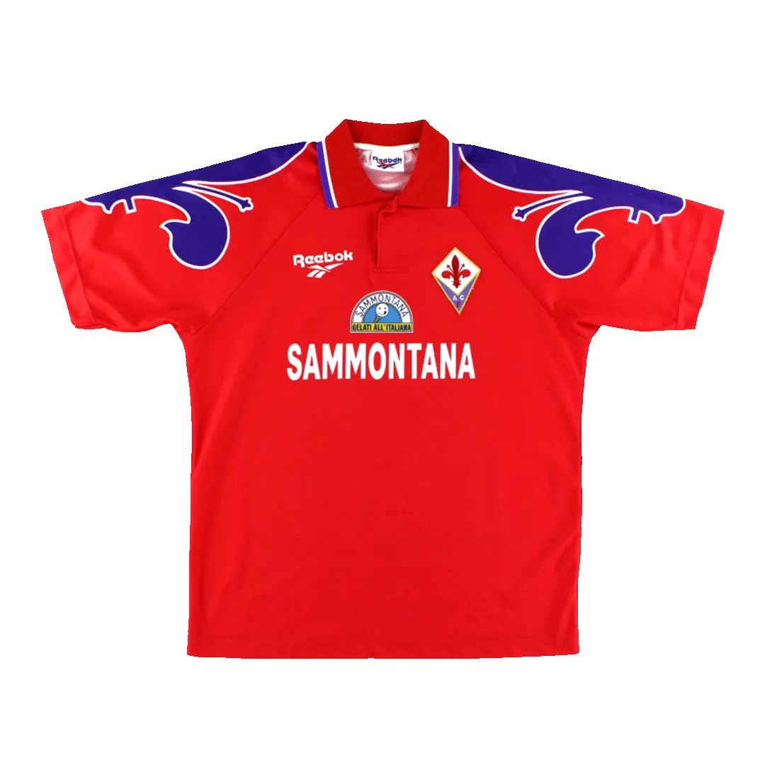 Fiorentina 1995-97 Third Shirt in red, purple view 3