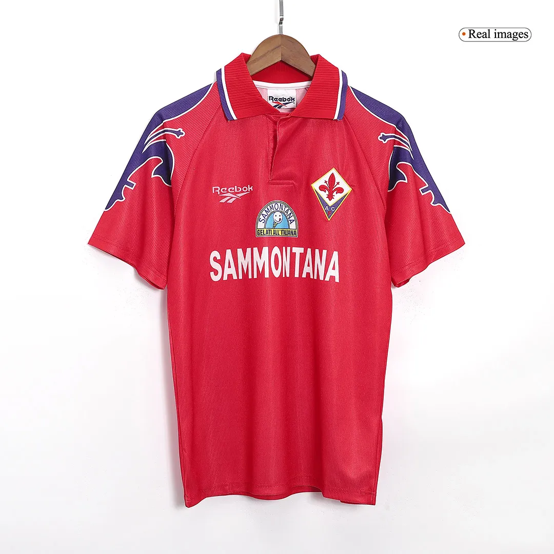 Fiorentina 1995-97 Third Shirt in red, purple view 4