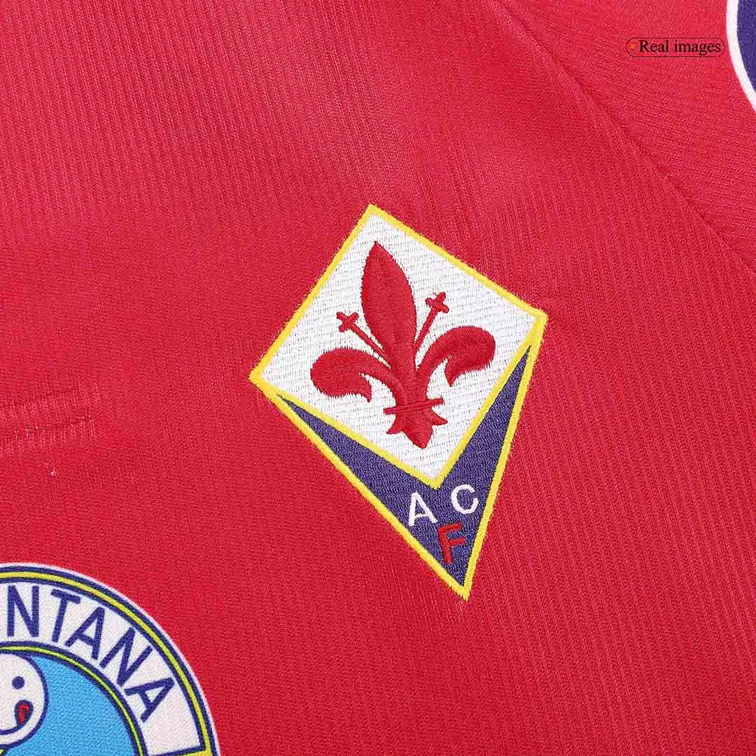 Fiorentina 1995-97 Third Shirt in red, purple view 5