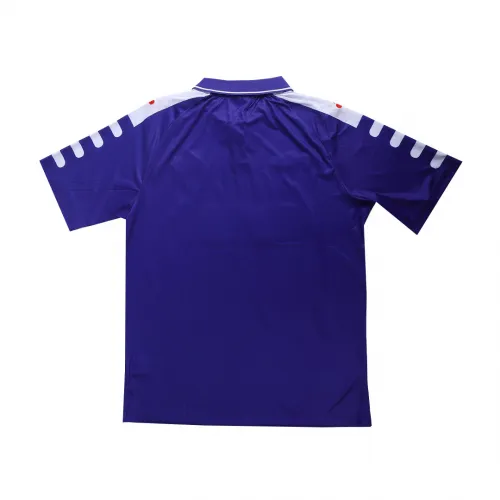 Fiorentina 1998-99 Home Shirt in purple, white view 4