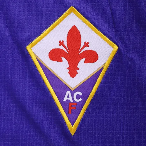 Fiorentina 1998-99 Home Shirt in purple, white view 5