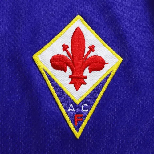 Fiorentina 1999-00 Home Shirt in purple, white view 3