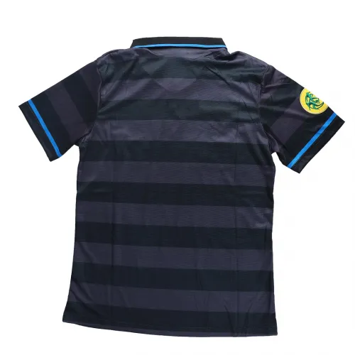Inter Milan 1997-98 UEFA Cup Away Shirt in black, grey view 2