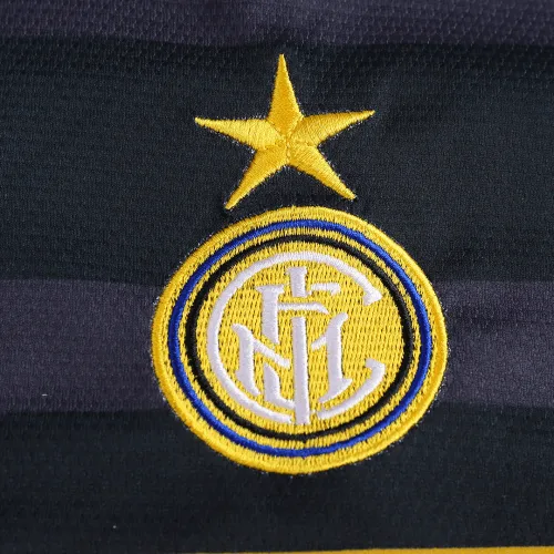 Inter Milan 1997-98 UEFA Cup Away Shirt in black, grey view 5
