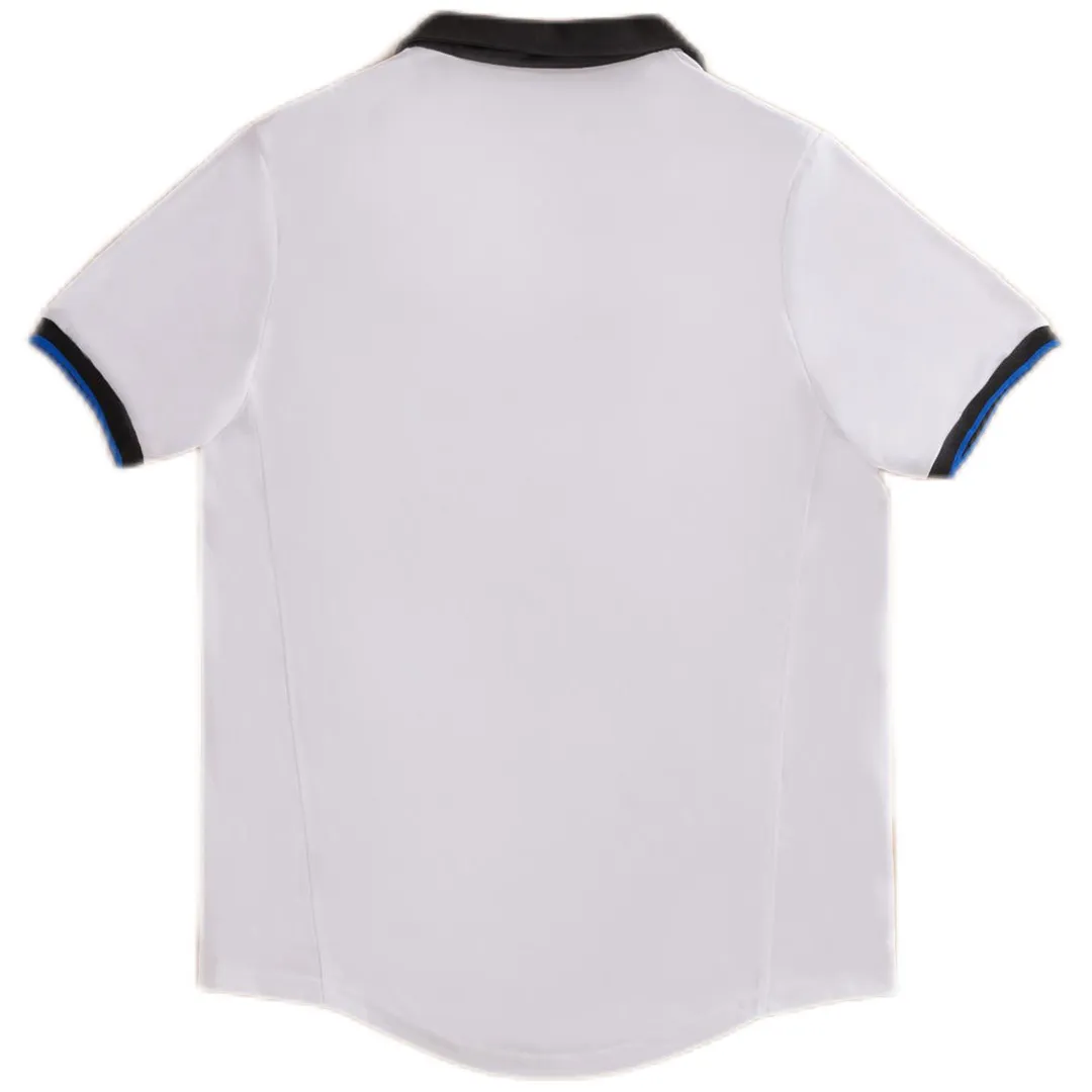 Inter Milan 1998-99 Away Shirt in white, black, blue view 2