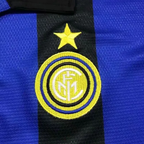 Inter Milan 1998-99 Home Shirt – Baggio 10 in blue, black view 5