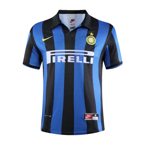 Inter Milan 1998-99 Home Shirt – Ronaldo 9 in blue, black view 3