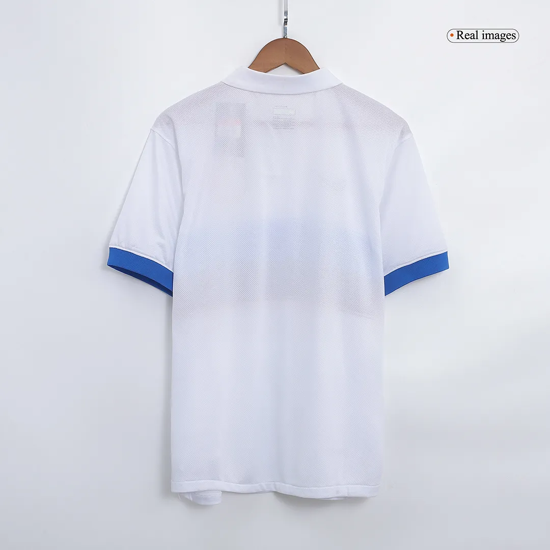 Inter Milan 2009-10 Away Shirt in white, blue, black view 4
