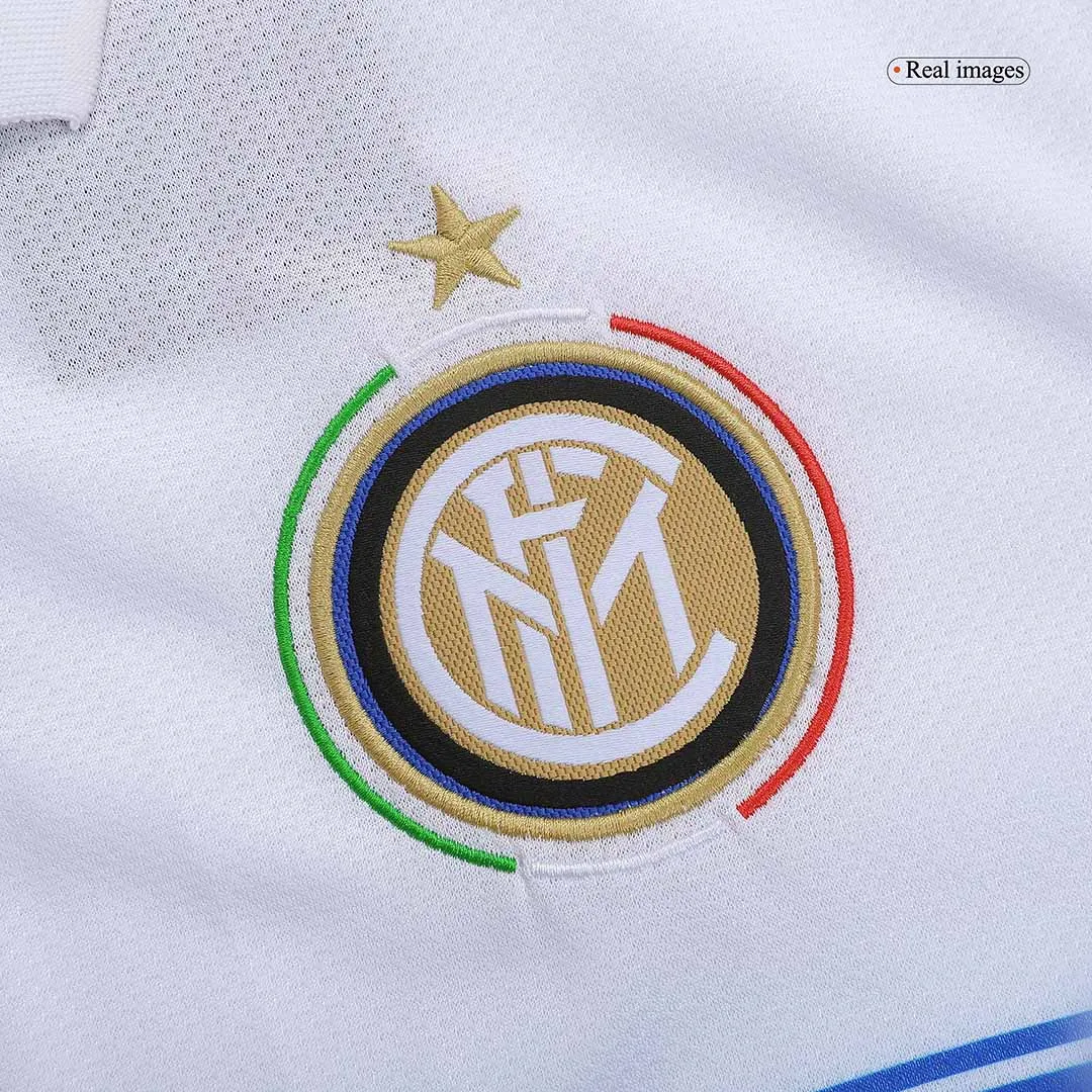 Inter Milan 2009-10 Away Shirt in white, blue, black view 5