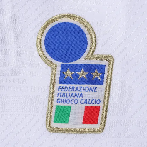 Italy 1994 World Cup Away Shirt – Baggio 10 in white, blue view 4