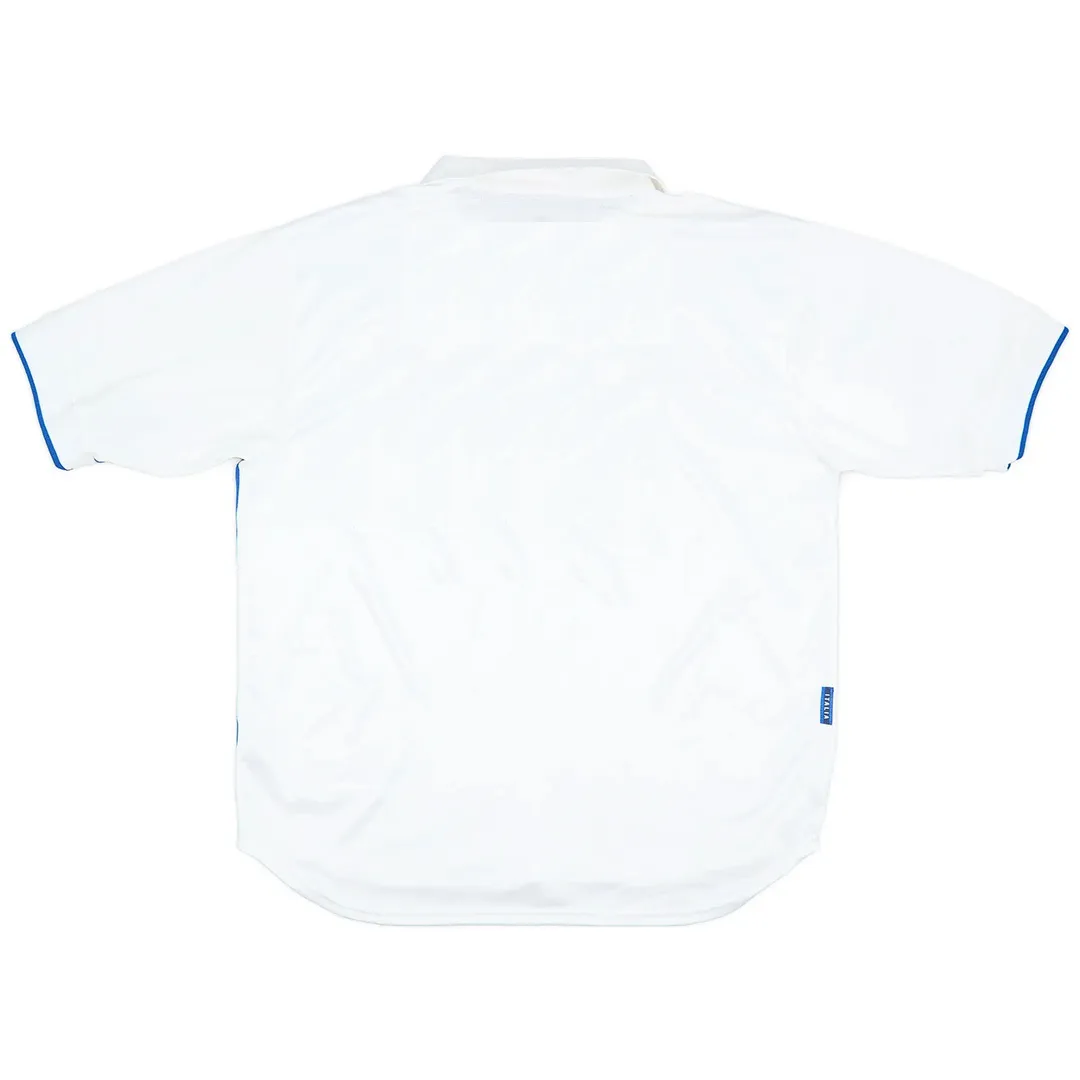 Italy 1998 World Cup Away Shirt – Baggio 18 in white, blue view 4