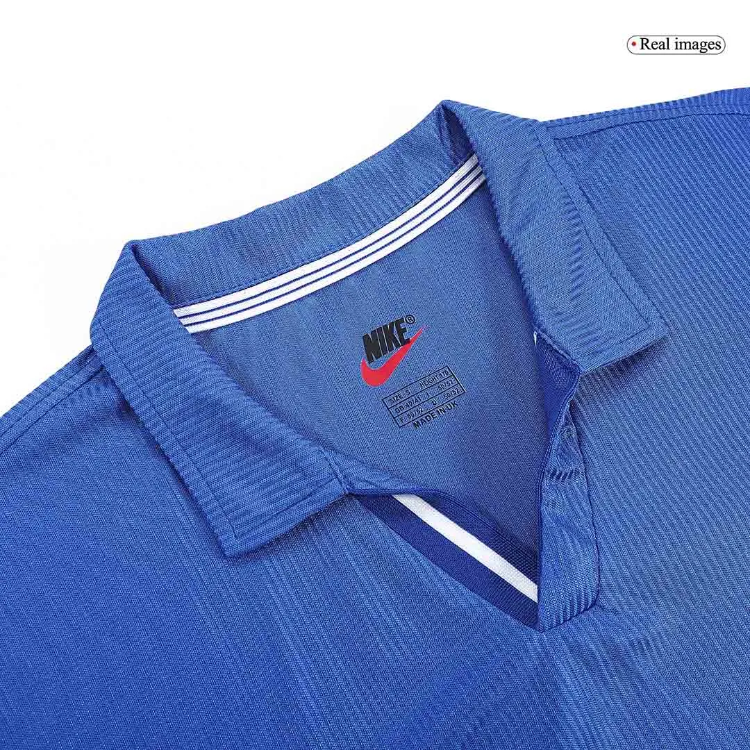 Italy 1998 World Cup Home Shirt – Baggio 18 in blue, white view 4