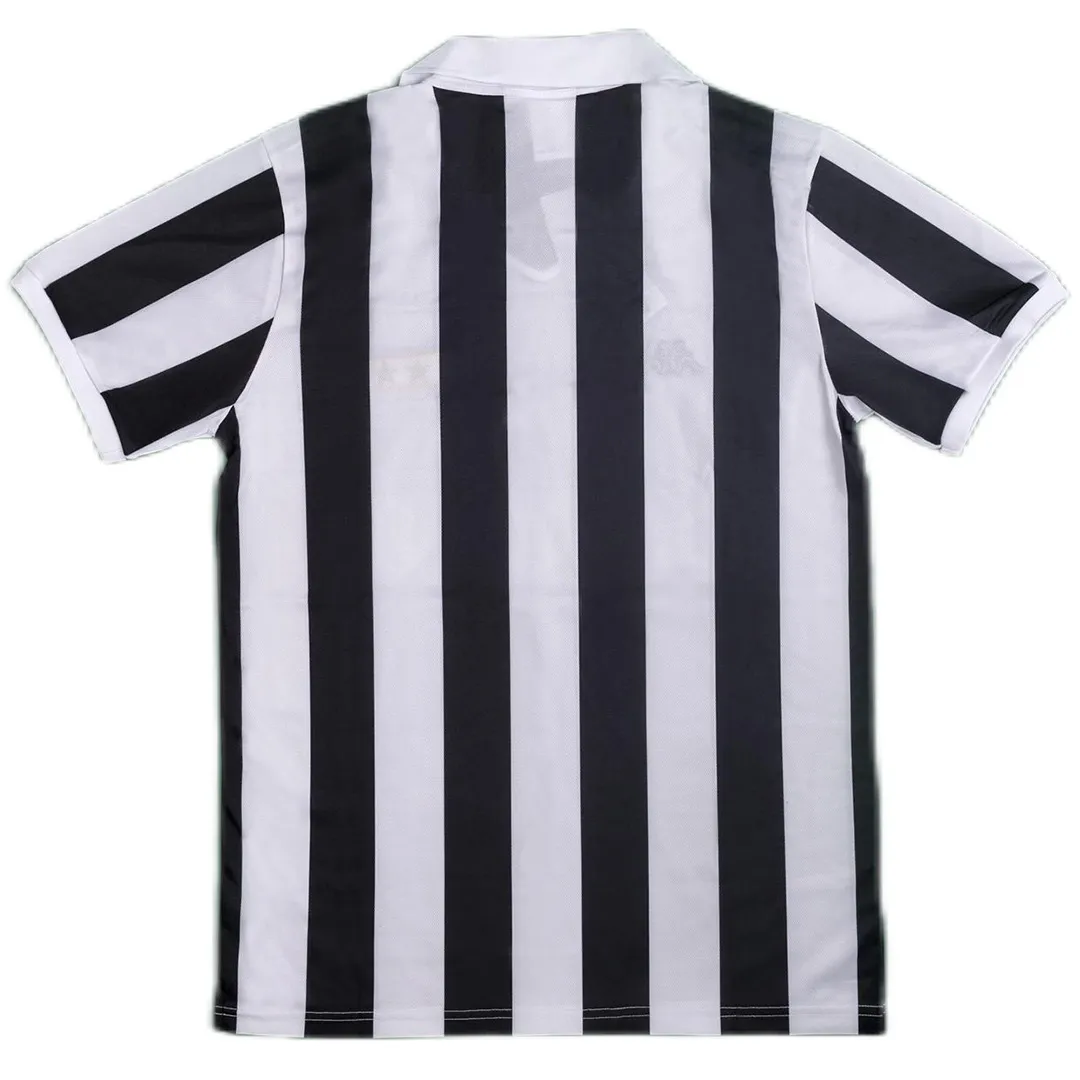 Juventus 1992-94 Home Shirt in black, white view 2