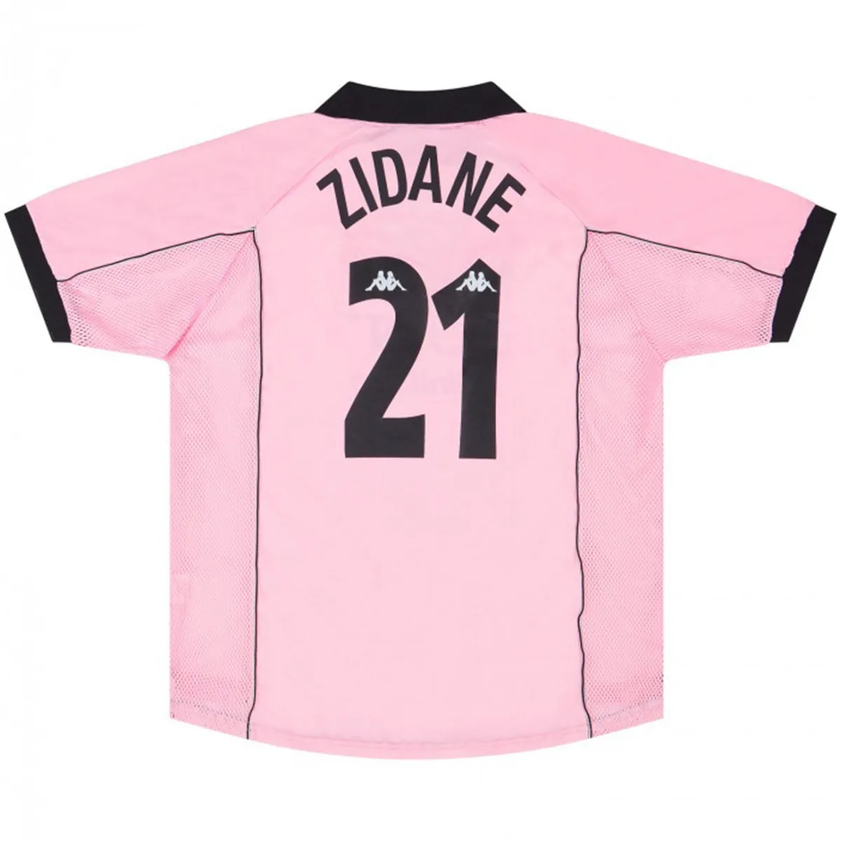 Zinedine Zidane retro shirt, name and number on the back