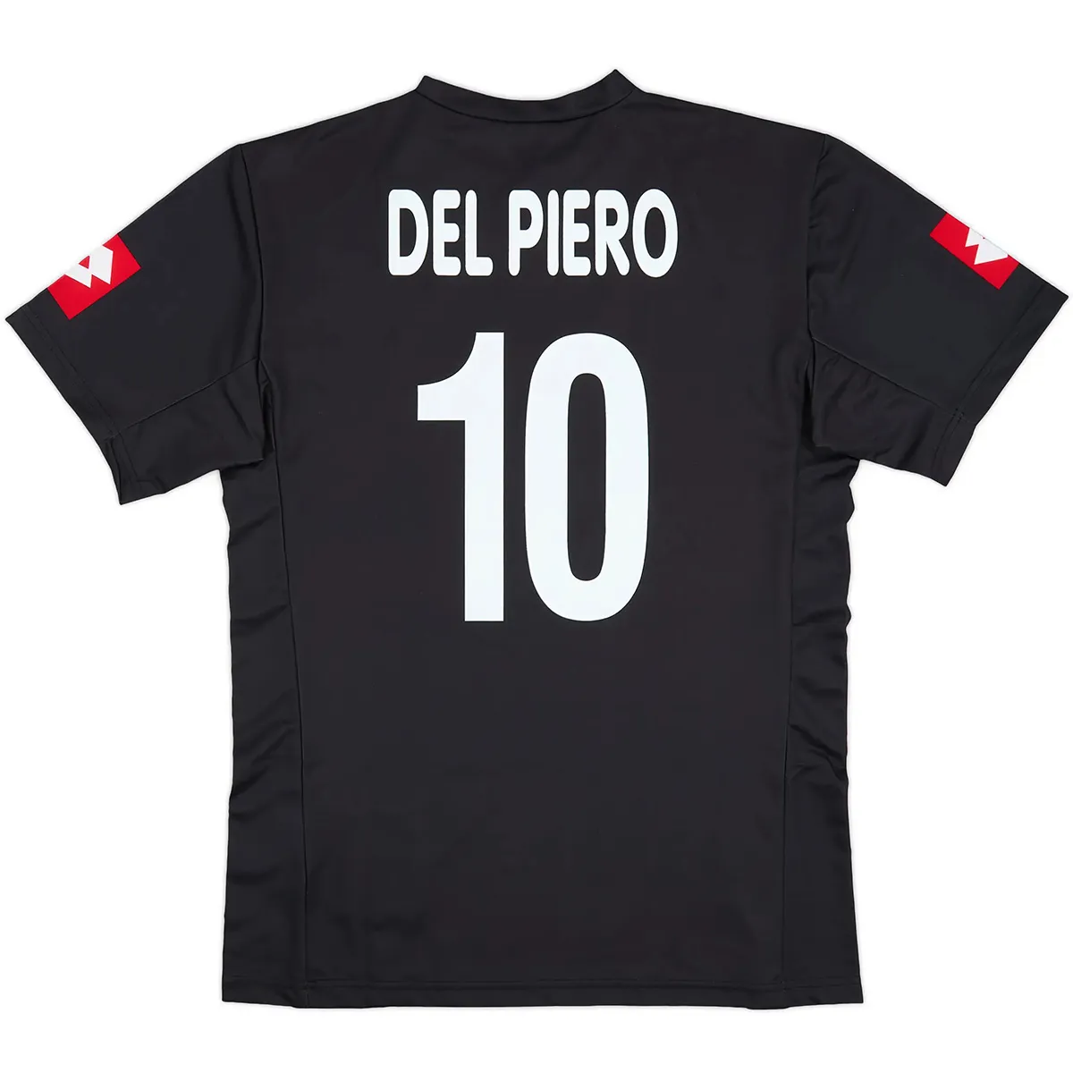 Juventus 2001-02 Away Shirt – Del Piero 10 in black, gold