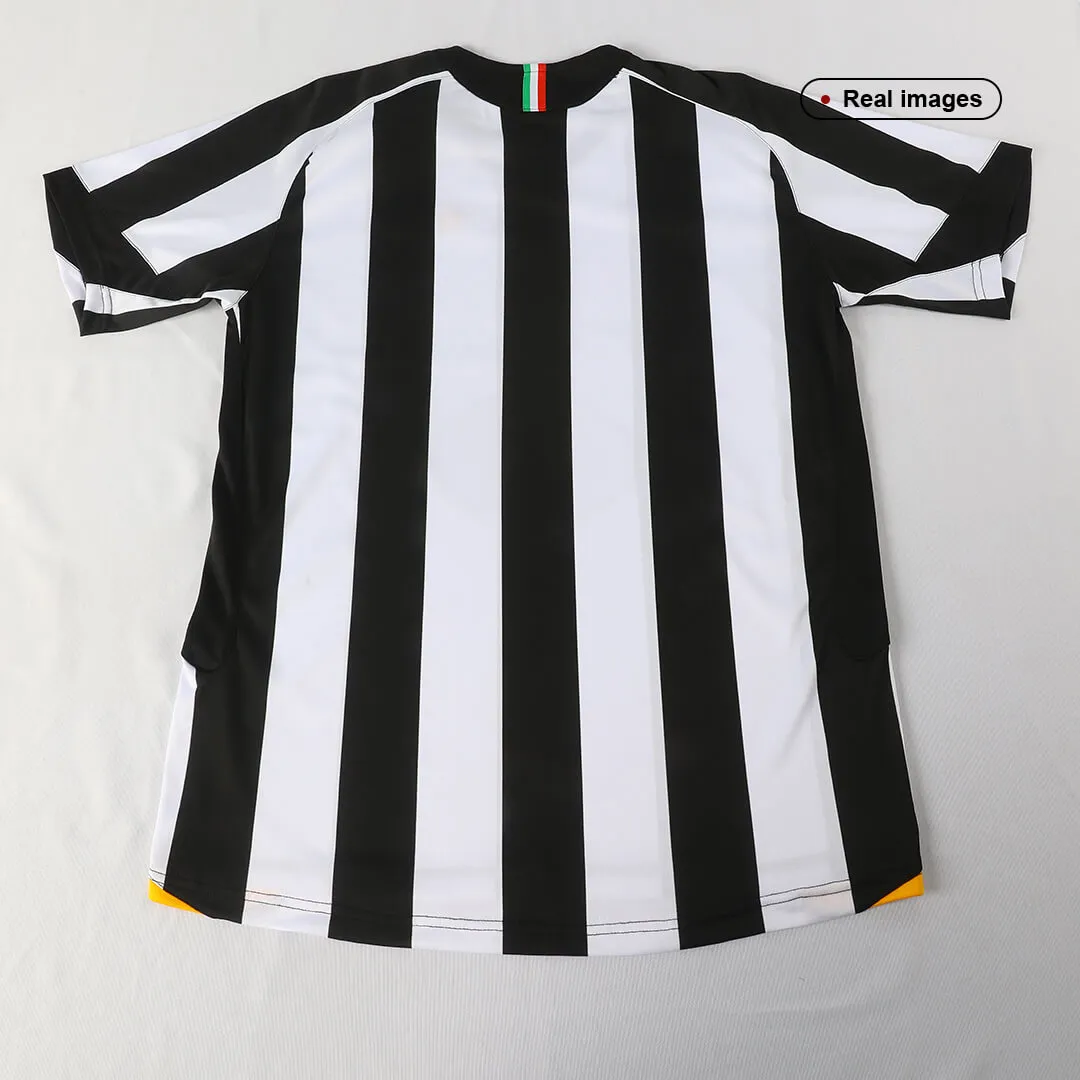 Juventus 2005-06 Home Shirt in black, white view 4