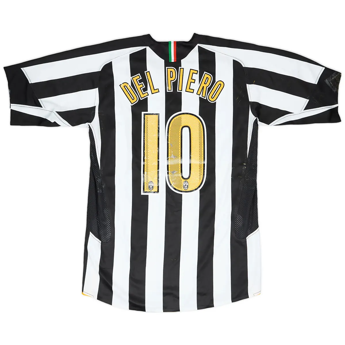 Alessandro Del Piero retro shirt, name and number on the back