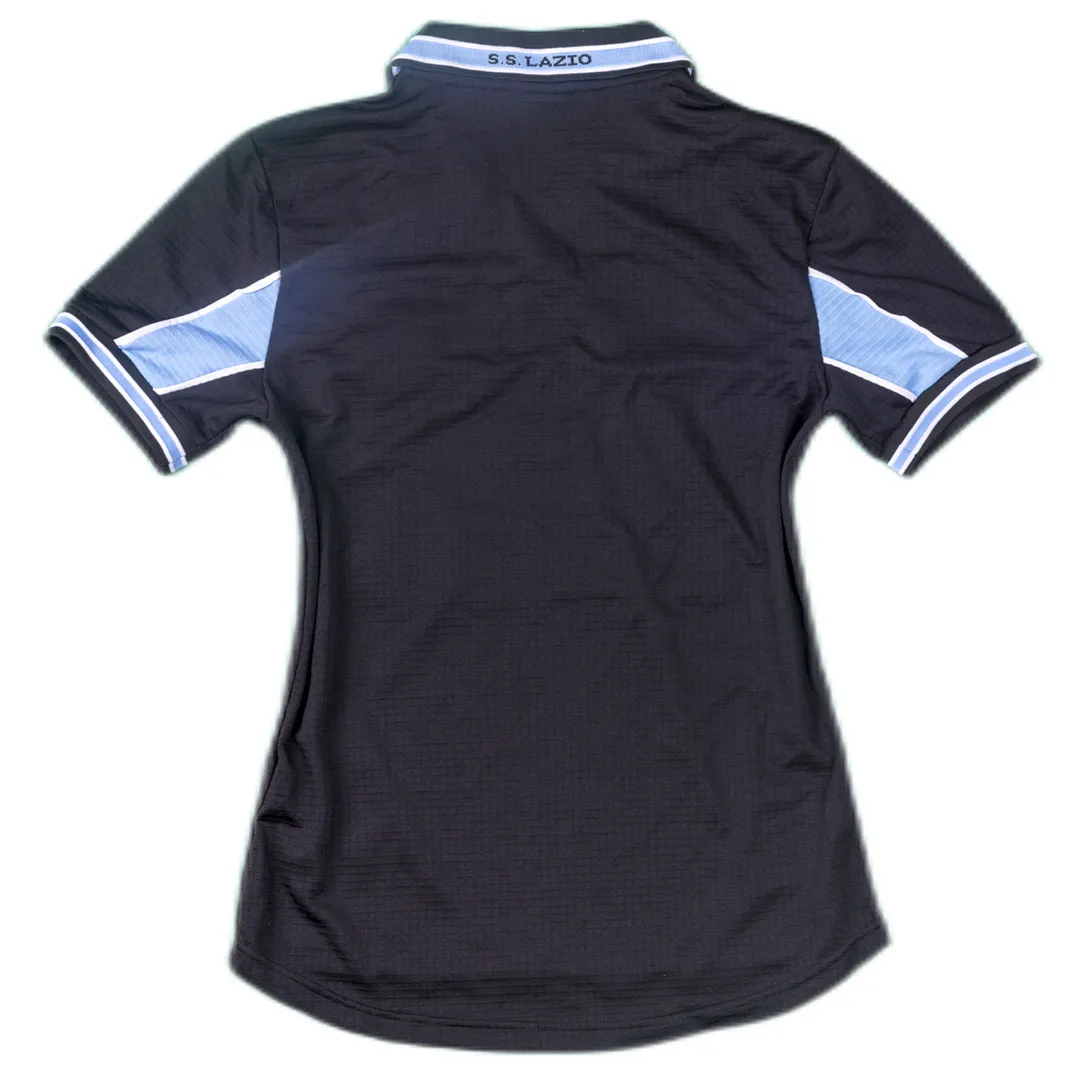 Lazio 1998-2000 Away Shirt – Salas 9 in black, sky blue view 3