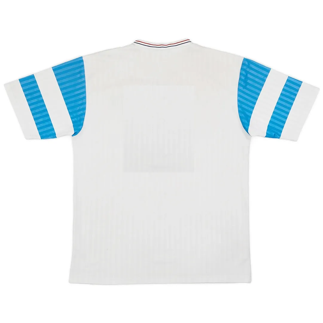 Marseille 1990 Home Shirt in white, sky blue view 2
