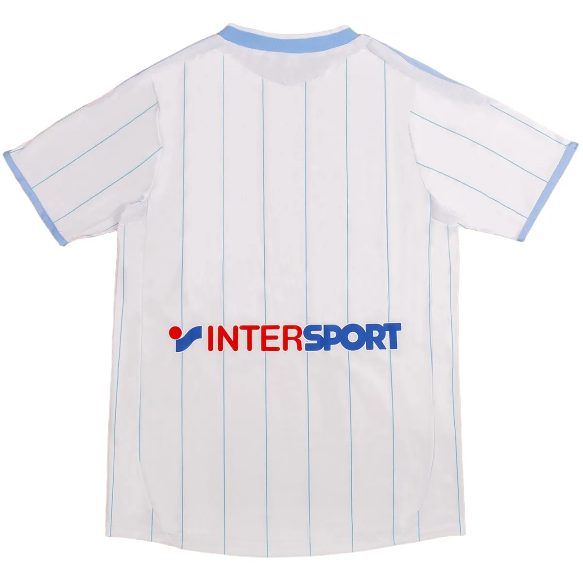 Marseille 2009-10 Home Shirt in white, sky blue view 2