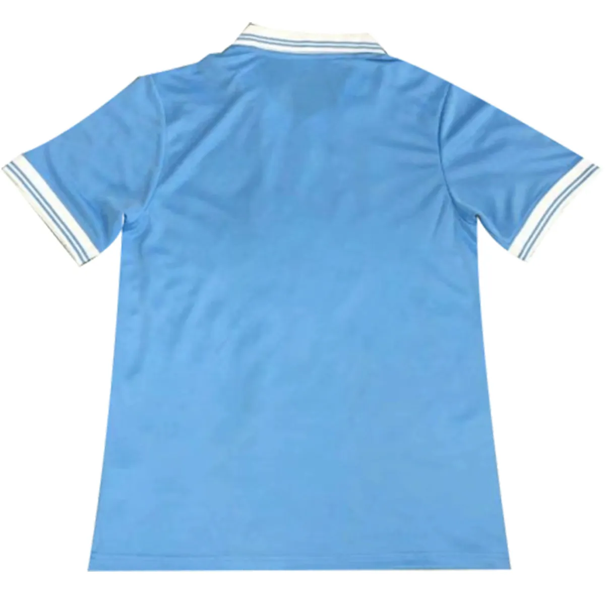 Napoli 1986-87 Home Shirt in sky blue, white view 2