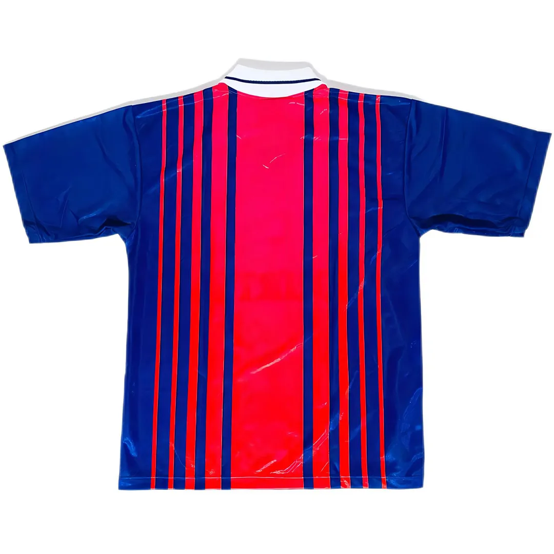 PSG 1993-94 Home Shirt in blue, red view 2