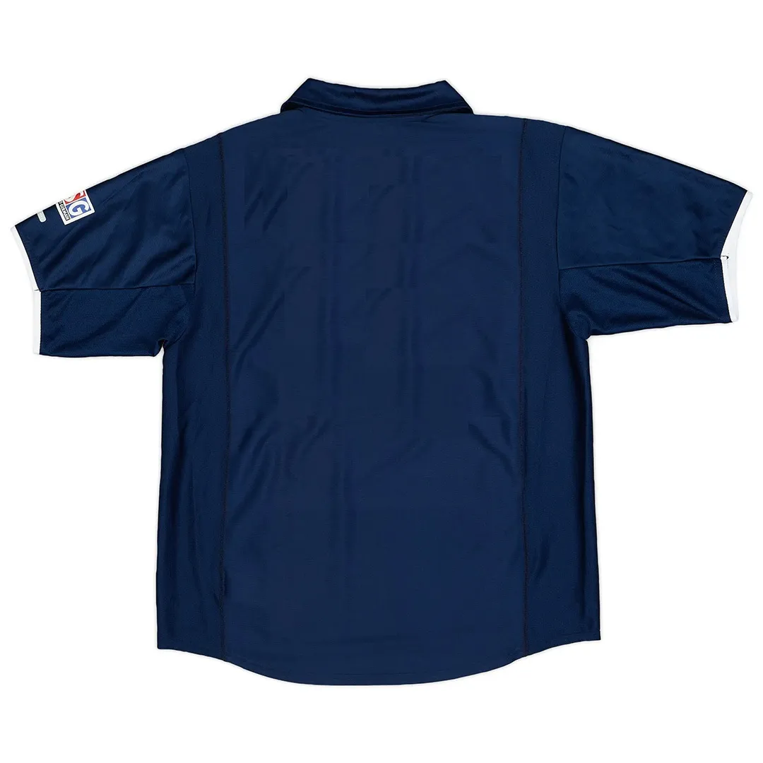 PSG 2001-02 Home Shirt in navy, red view 2