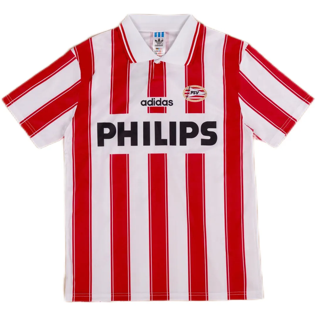 PSV Eindhoven 1994-95 Home Shirt – Number 9 in red, white view 2