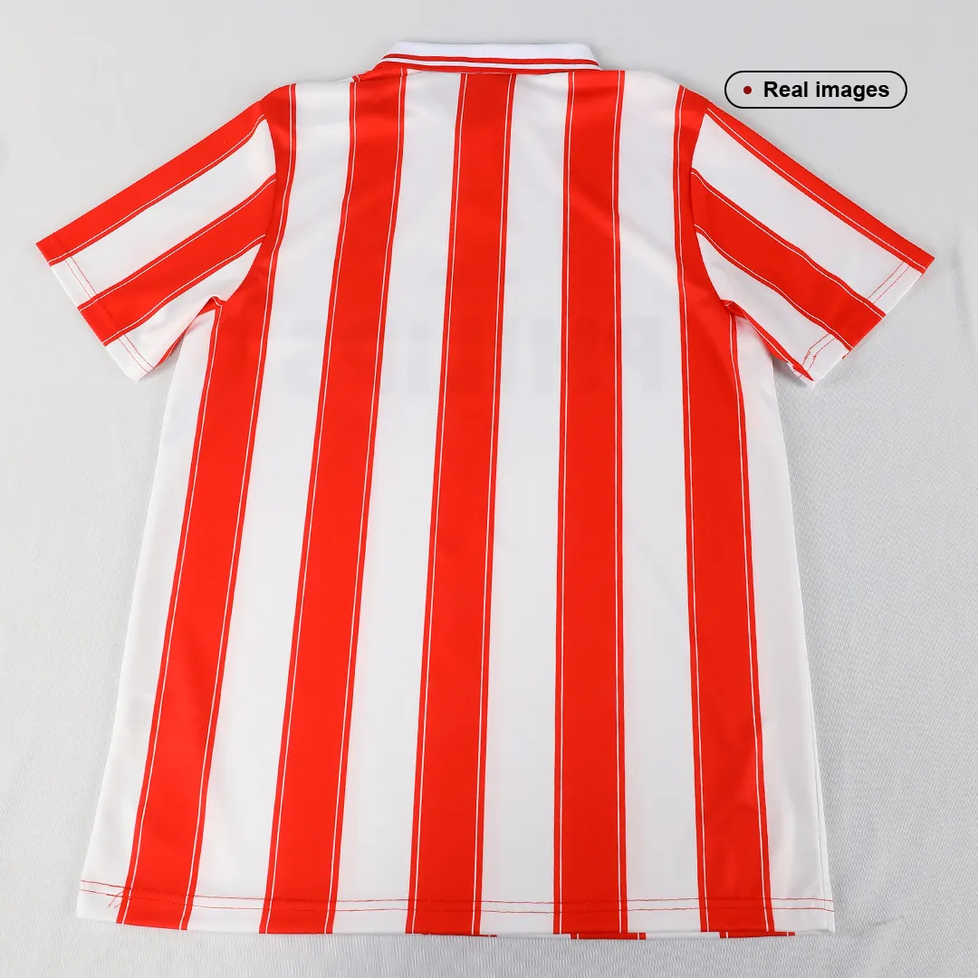 PSV Eindhoven 1994-95 Home Shirt – Number 9 in red, white view 4